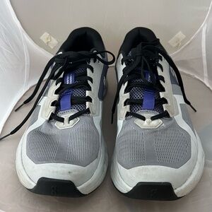 On Running Cloudrunner 2 in Gray with Purple & Black Detail Men’s 11